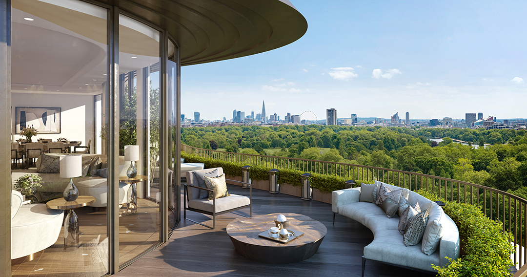 A Brand-New London Penthouse High Above Hyde Park Lists for £60M