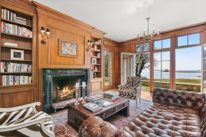 A Stone Mansion Designed by Architect Douglas VanderHorn Looks for $15.5M on Greenwich’s Coast