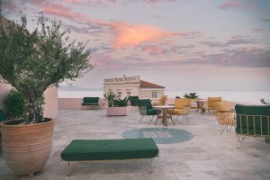 Wickedly Wonderful: Tour a Fanciful Villa Listed in Greece with Plenty of Green and Pink Details