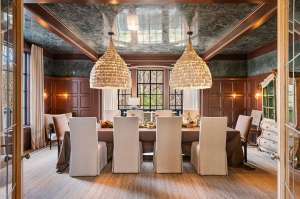 A Greenwich Mansion with Interiors by Amy Aidinis Hirsch Lists Fully-Furnished for $19M