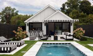 Tour a Rowayton Home With a Vibrant Black-and-White Color Scheme