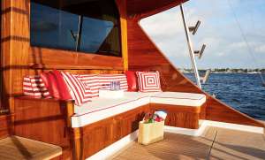 Aboard a Fishing Boat That’s Both Chic and Sporty