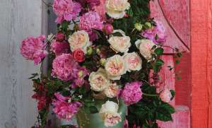 Floral Wizard Lewis Miller Creates Four Arrangements for ‘Palm Beach Cottages & Gardens’