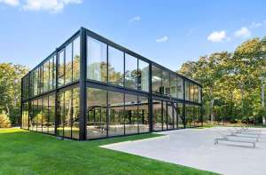 The Glass House in East Hampton, Engineered by Jeffrey Smilow, Is Up for Sale After Listing for Rent Last Year
