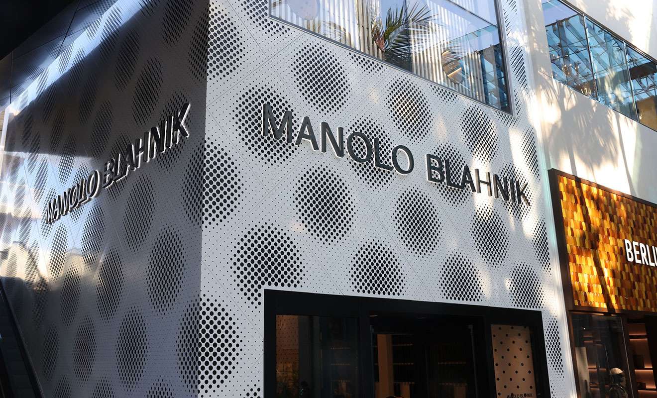 Manolo Blahnik Opens in Miami Design District