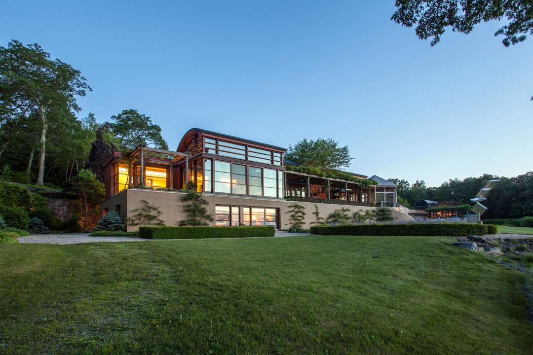 A Unique, Modernist Masterpiece Above Connecticut’s Lake Waramaug Hits the Market for $19.9M