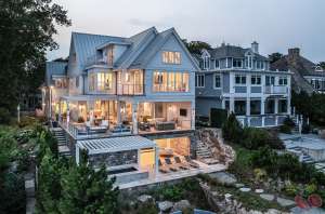 Cardello Architects Creates a Dreamy Waterfront Second Home on a Challenging Rowayton Site