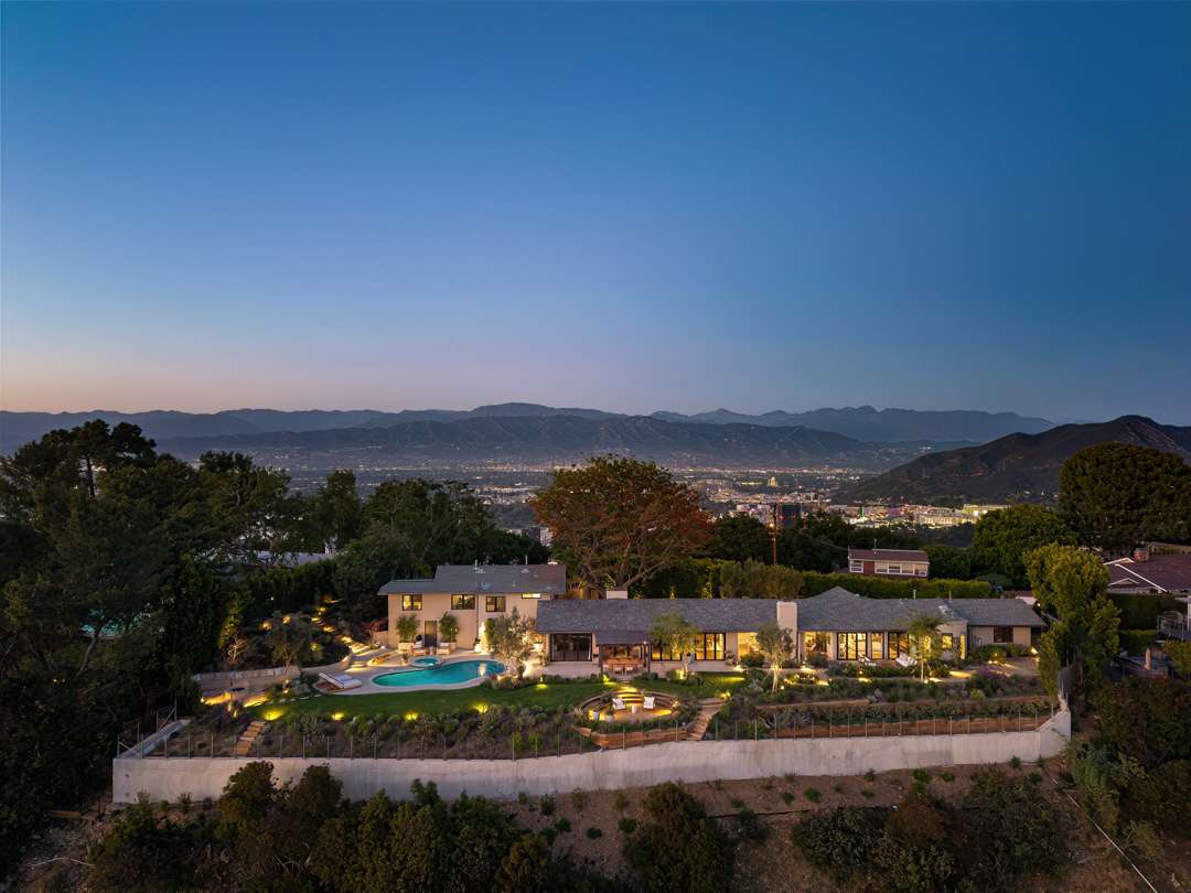 Chris Evans remarkable Hollywood Hills Home