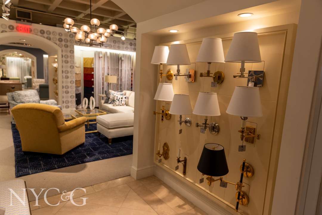 Light fixtures at the 2025 Spring Market