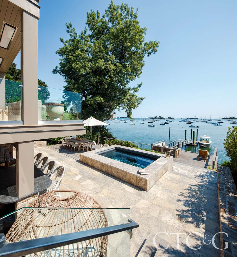 Majestic hot-tub on Connecticut patio