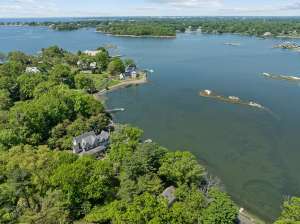 Tour a Circa-1912 Colonial on a Small Island Off Darien Seeking $6.5M