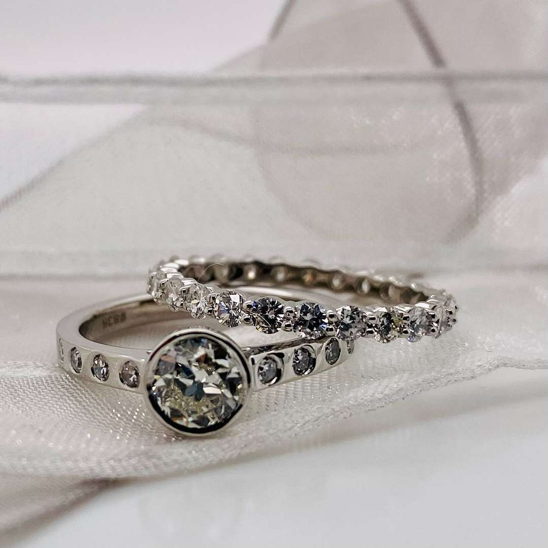 Sophisticated silver bands