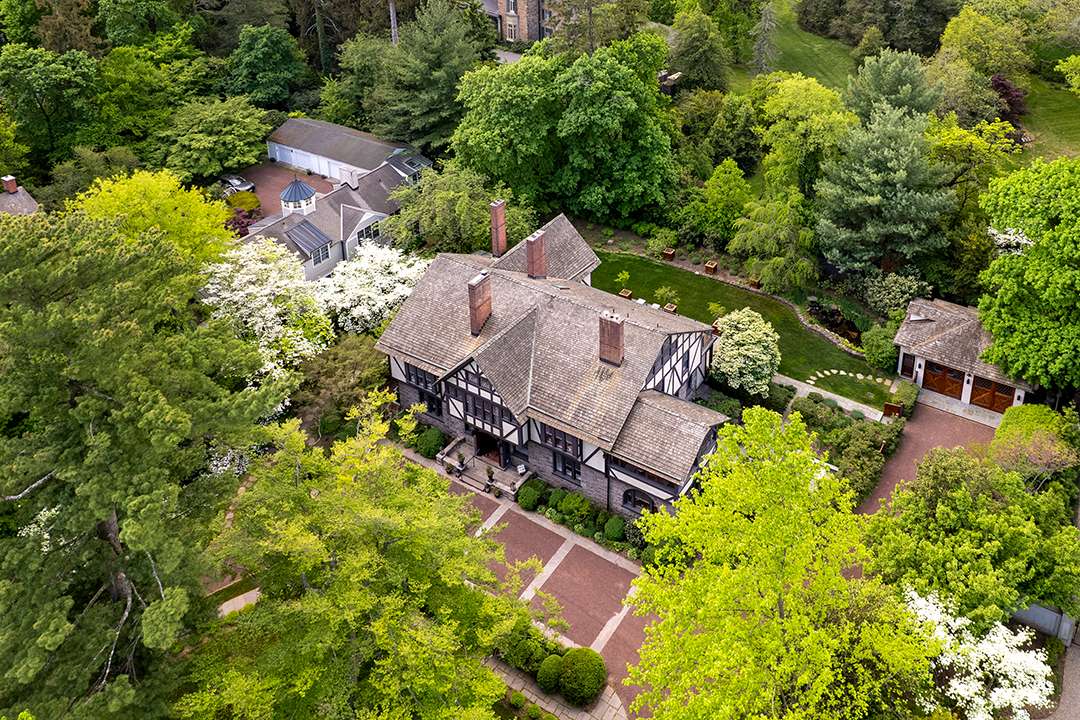 President Woodrow Wilson's former tudor revival manor