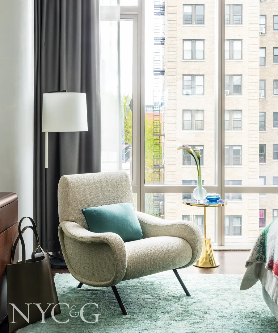 New York City seating area
