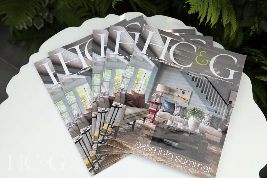 HC&G magazine on display at Shade Store celebration at The Hedges Inn