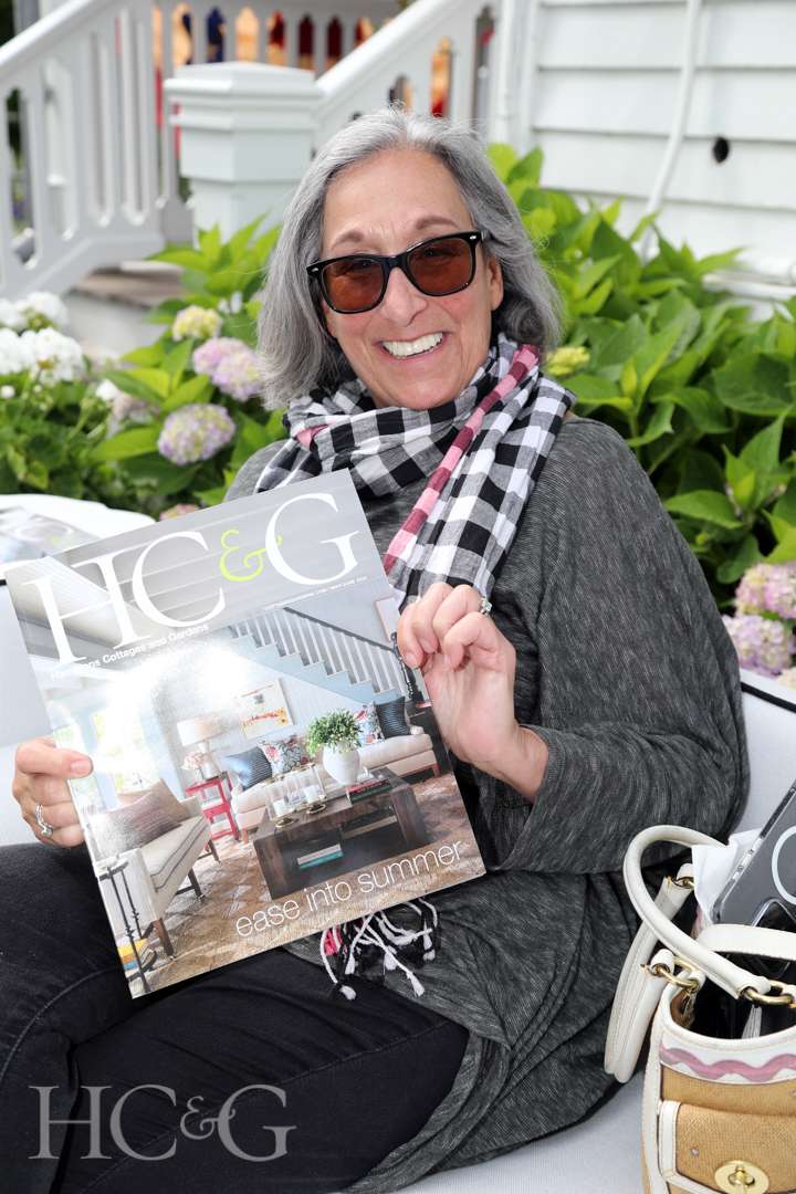 Heidi Silverstein at Shade Store celebration at The Hedges Inn