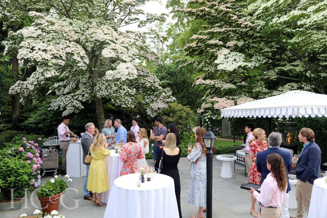 Guests at Shade Store celebration at The Hedges Inn