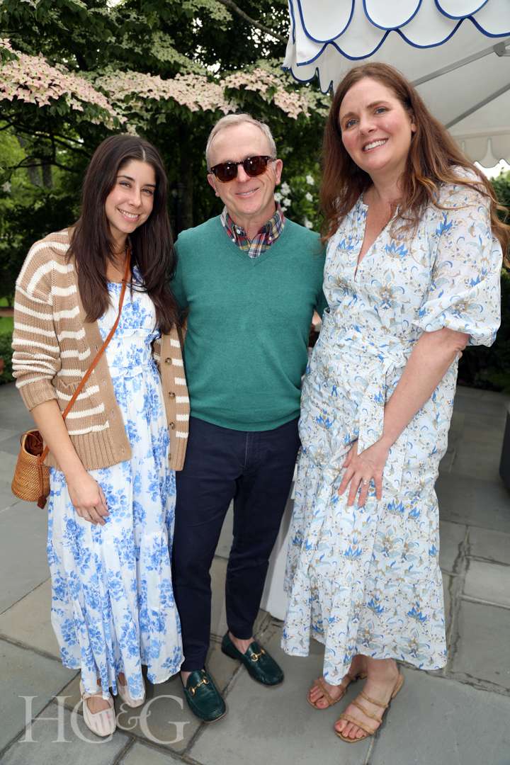 Megan Maudsley, Scott Sanders, and Kara Marmion at Shade Store celebration at The Hedges Inn
