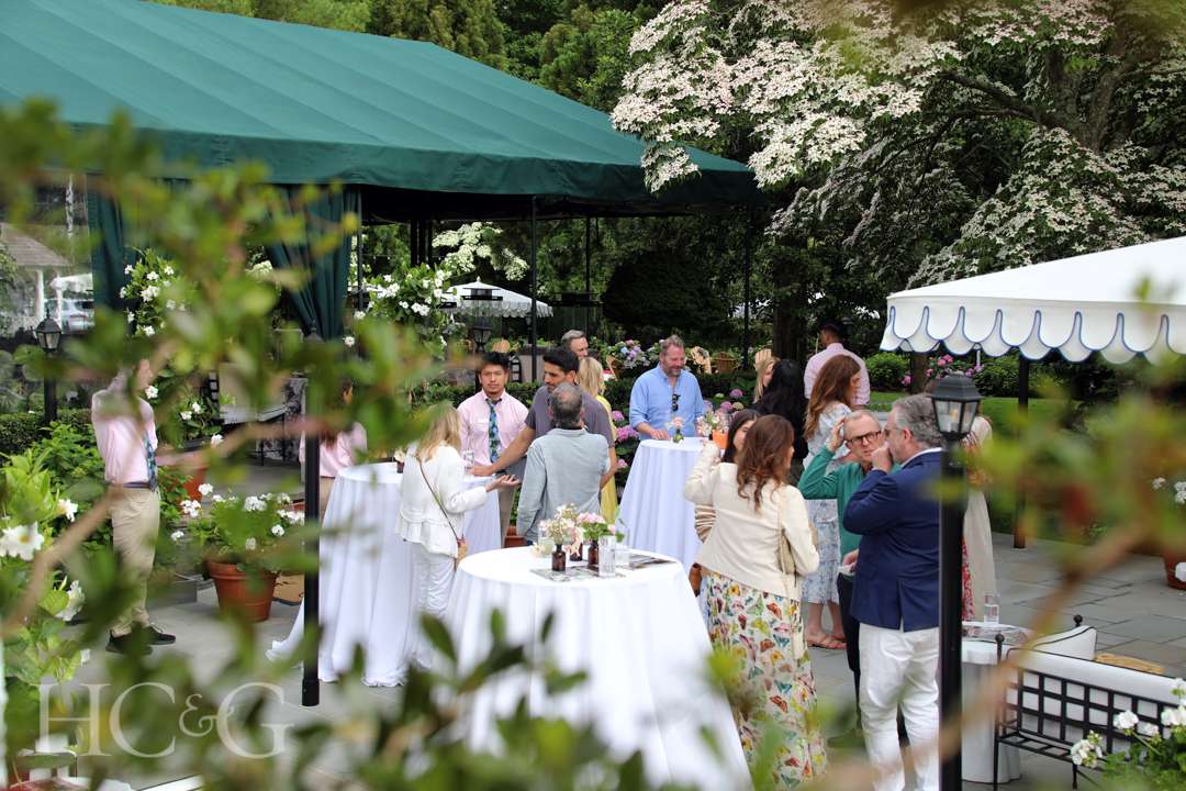 Guests at Shade Store celebration at The Hedges Inn