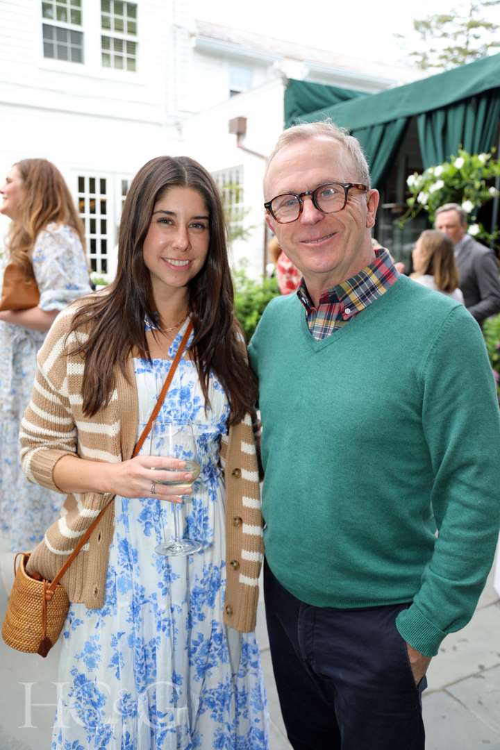Megan Maudsley and Scott Sanders at Shade Store celebration at The Hedges Inn