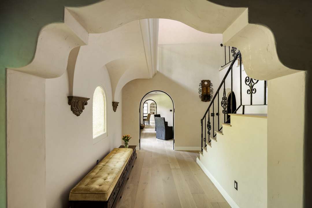 Bob Barker Former LA Home Staircase and Archway