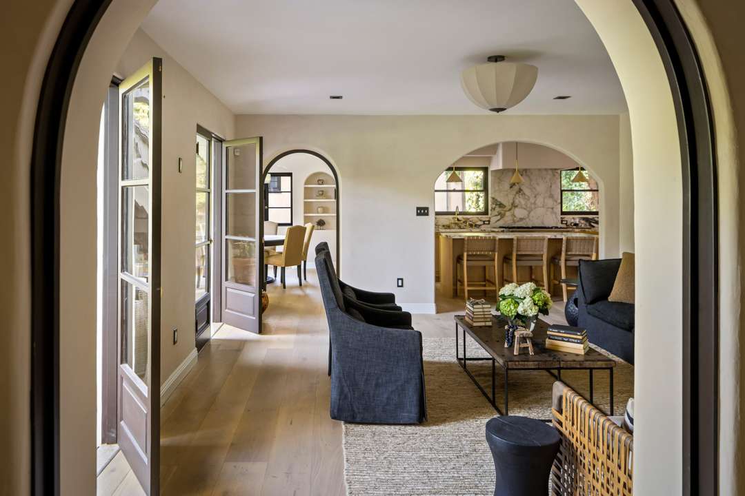 Bob Barker Former LA Home Living Room