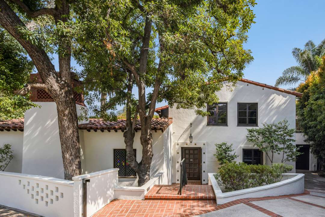 Bob Barker Former LA Home Exterior