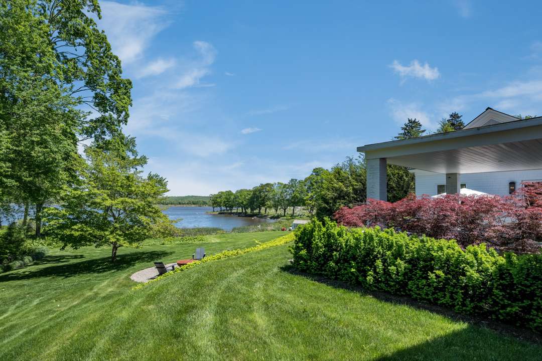 River front backyard