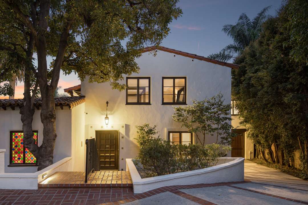 Bob Barker Former LA Home Exterior