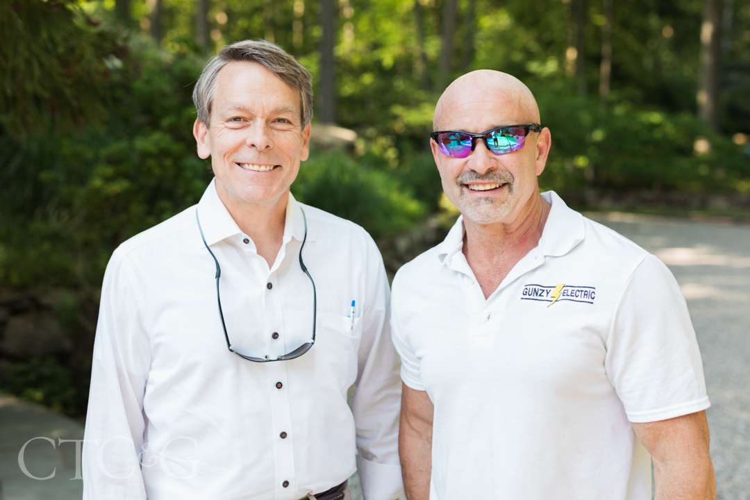 Scott Hobbs and Scott Gunzy at Champagne on the Deck