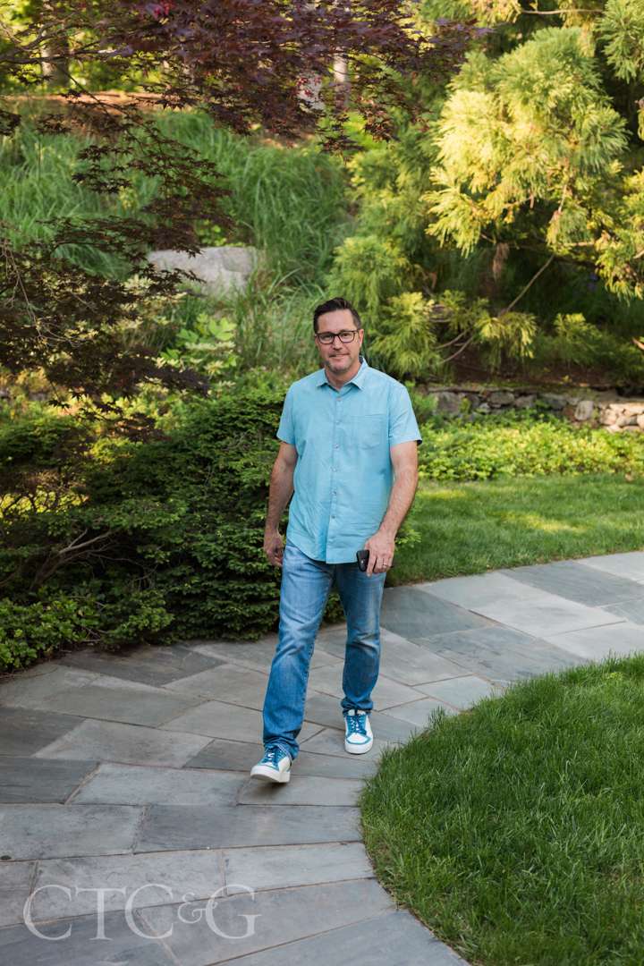 Garrett Wilson at Champagne on the Deck