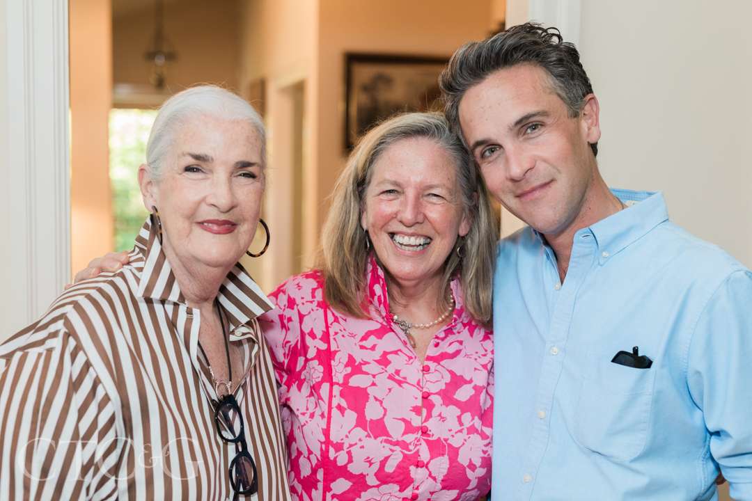 Pat Mele, DJ Carey, and Patrick Mele at Champagne on the Deck