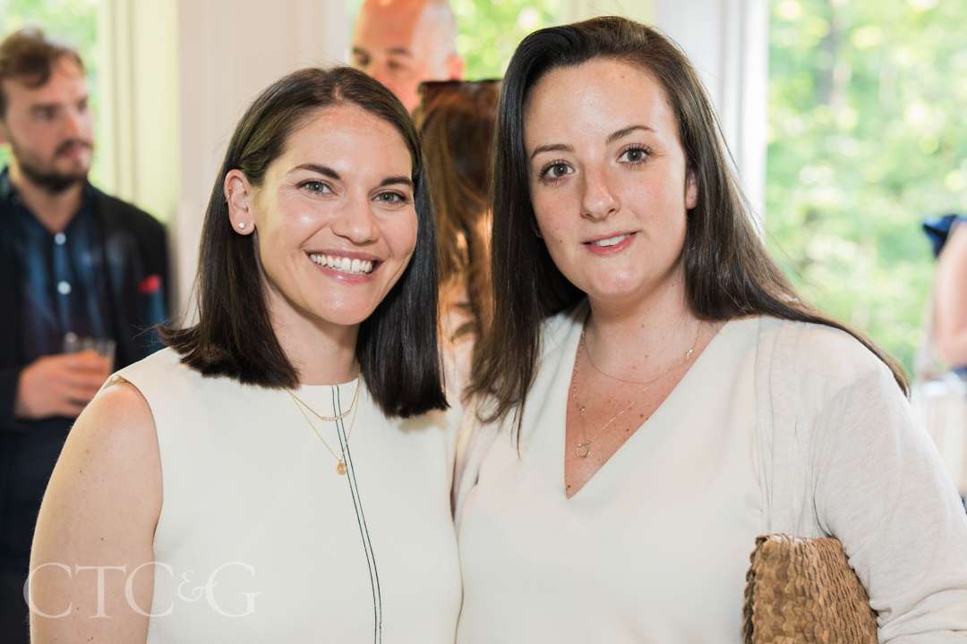 Melissa Groher and Kimberly Warren at Champagne on the Deck