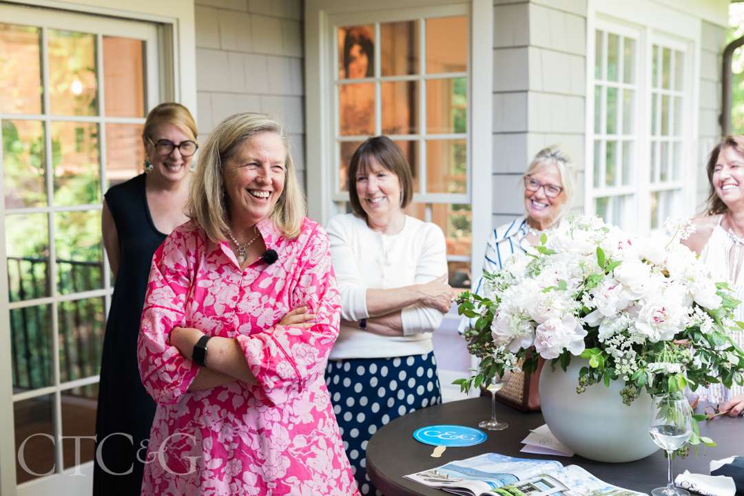 DJ Carey and guests at Champagne on the Deck