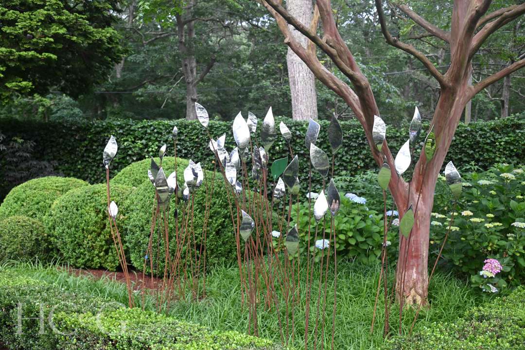 Decorative Garden at East Hampton Celebration of Art in the Garden