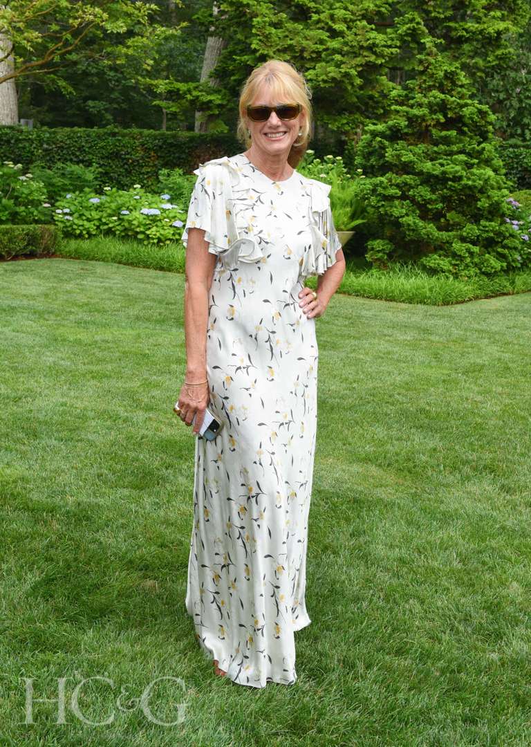 Pamela Eldridge at East Hampton Celebration of Art in the Garden