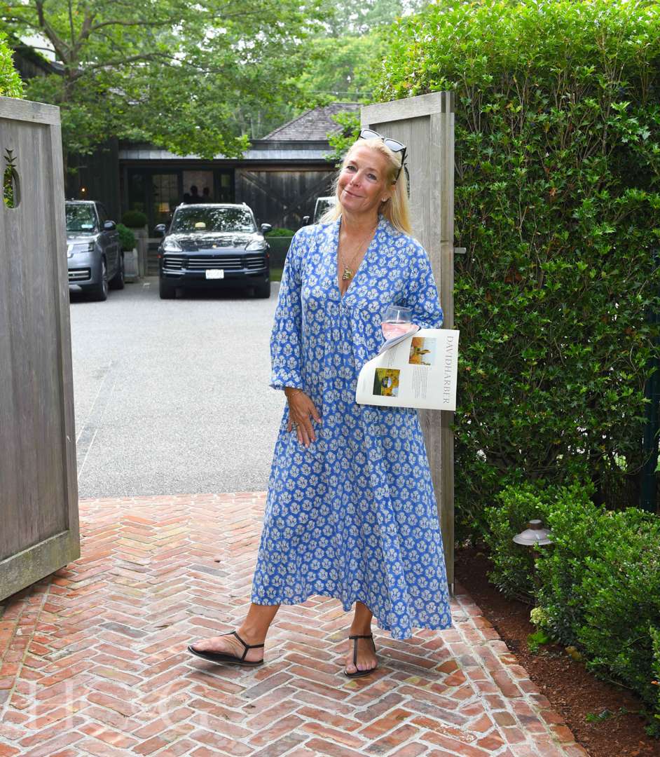 Amy Marr at East Hampton Celebration of Art in the Garden