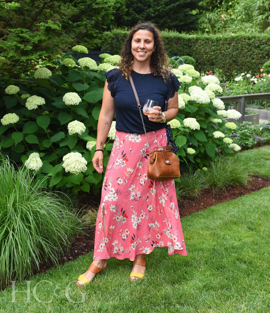 Soledad Mendez at East Hampton Celebration of Art in the Garden