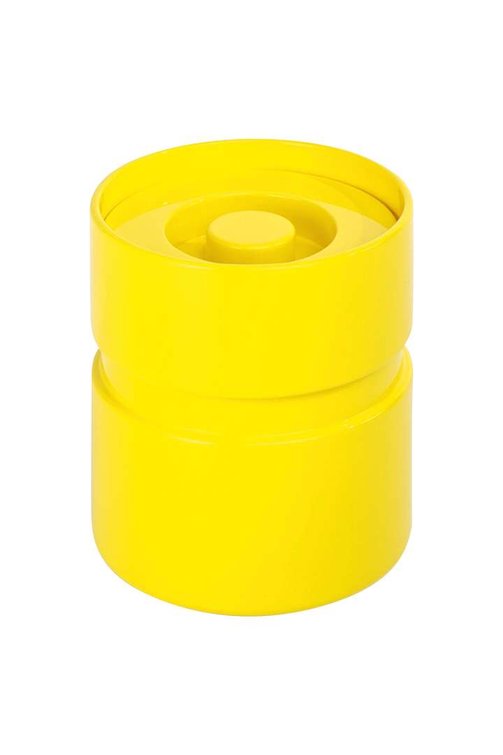 Yellow ice bucket
