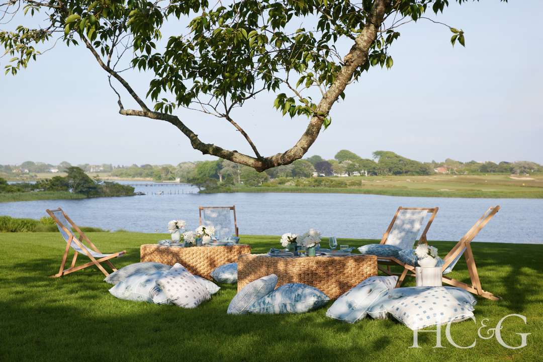 Hamptons House Outdoor Table Set