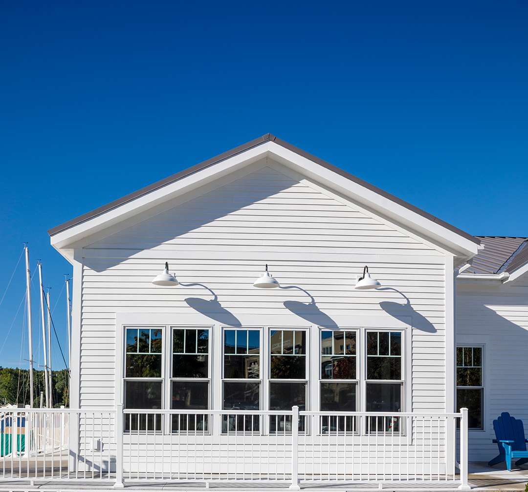 Pentwater White Exterior