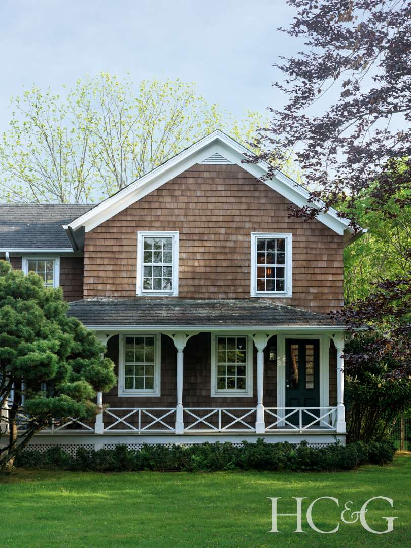 Bellport home front porch