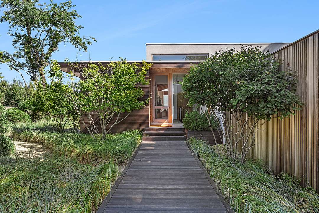Wood walkway