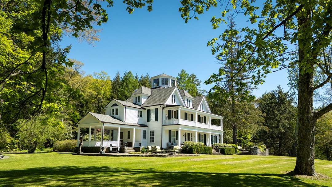 A Dreamy 280-Acre Catskills Retreat with The Largest Stone Maze Ever Built Asks $10M