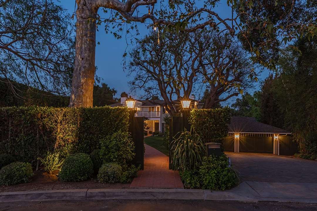 Entrance to Audrey Hepburn's former LA mansion