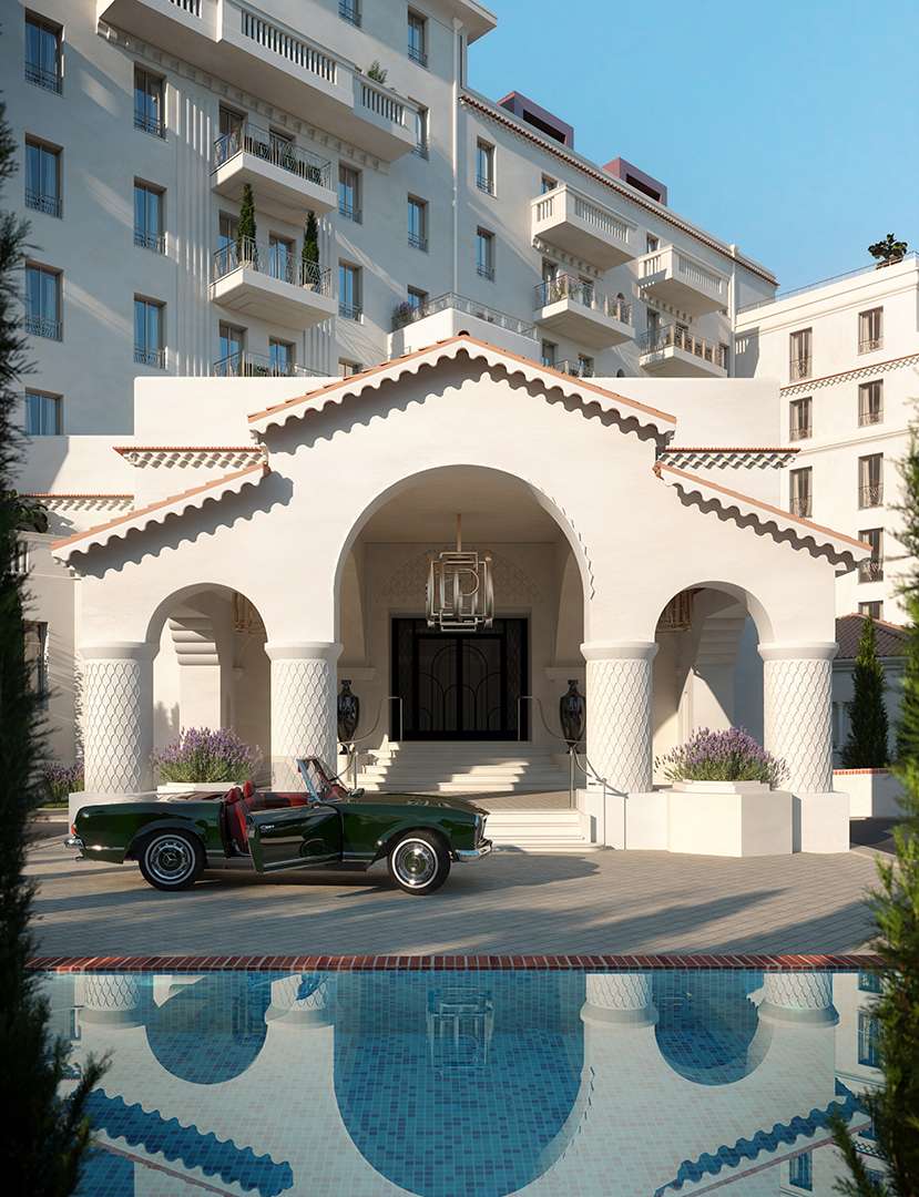 Le Provençal exterior today