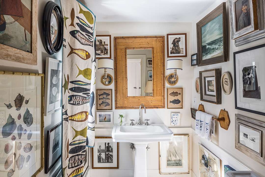 Water Mill Home Fish and Ocean Themed Bathroom