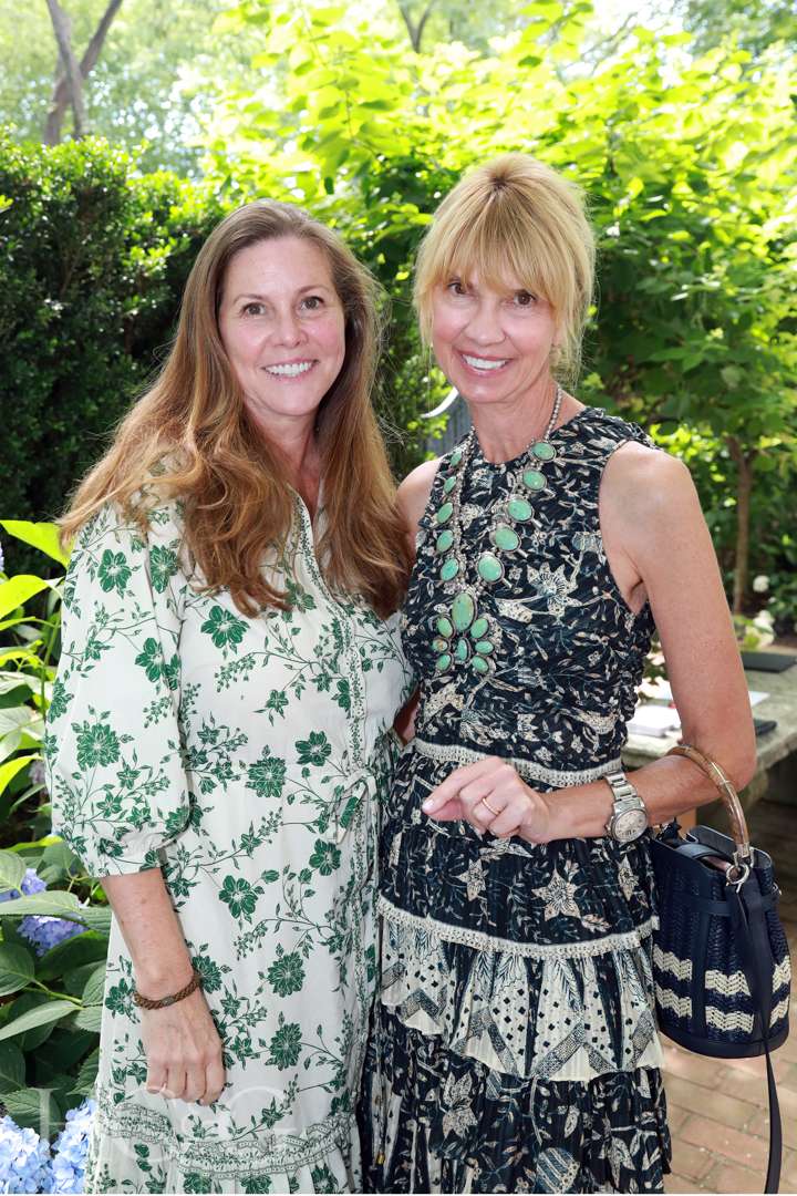 Ellen Niven and Chesie Breen at East Hampton Art & Design Days