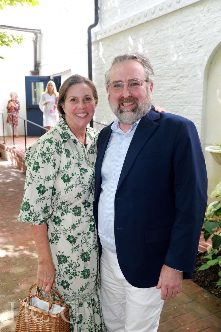 Ellen Niven and Clinton Smith at East Hampton Art & Design Days