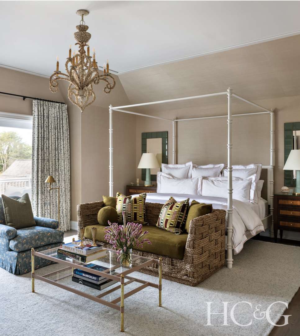 Beige living room luxury design